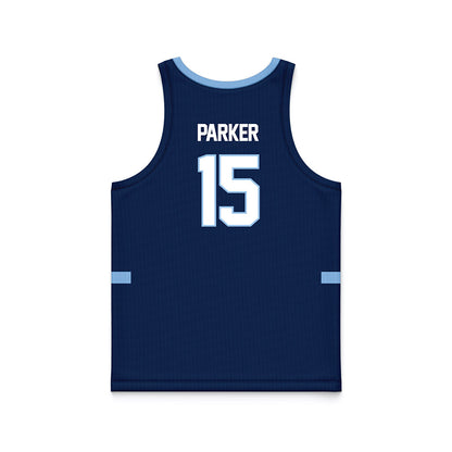 Old Dominion - NCAA Men's Basketball : CJ Parker - Navy Basketball Jersey-1