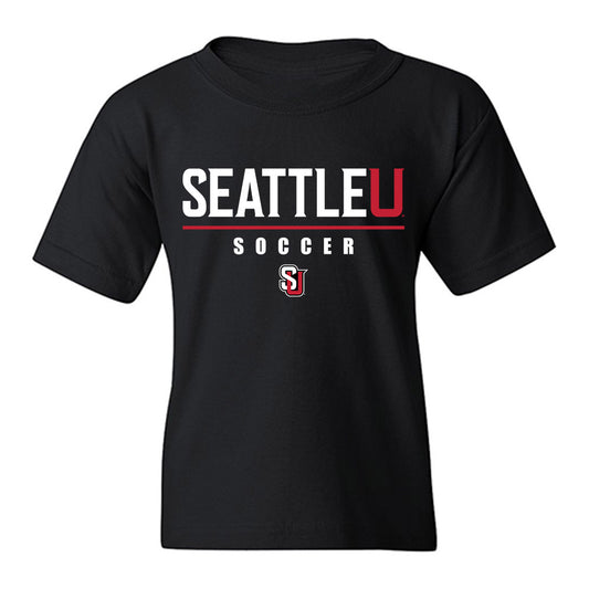 Seattle - NCAA Men's Soccer : Edgar Leon - Classic Shersey Youth T-Shirt-0