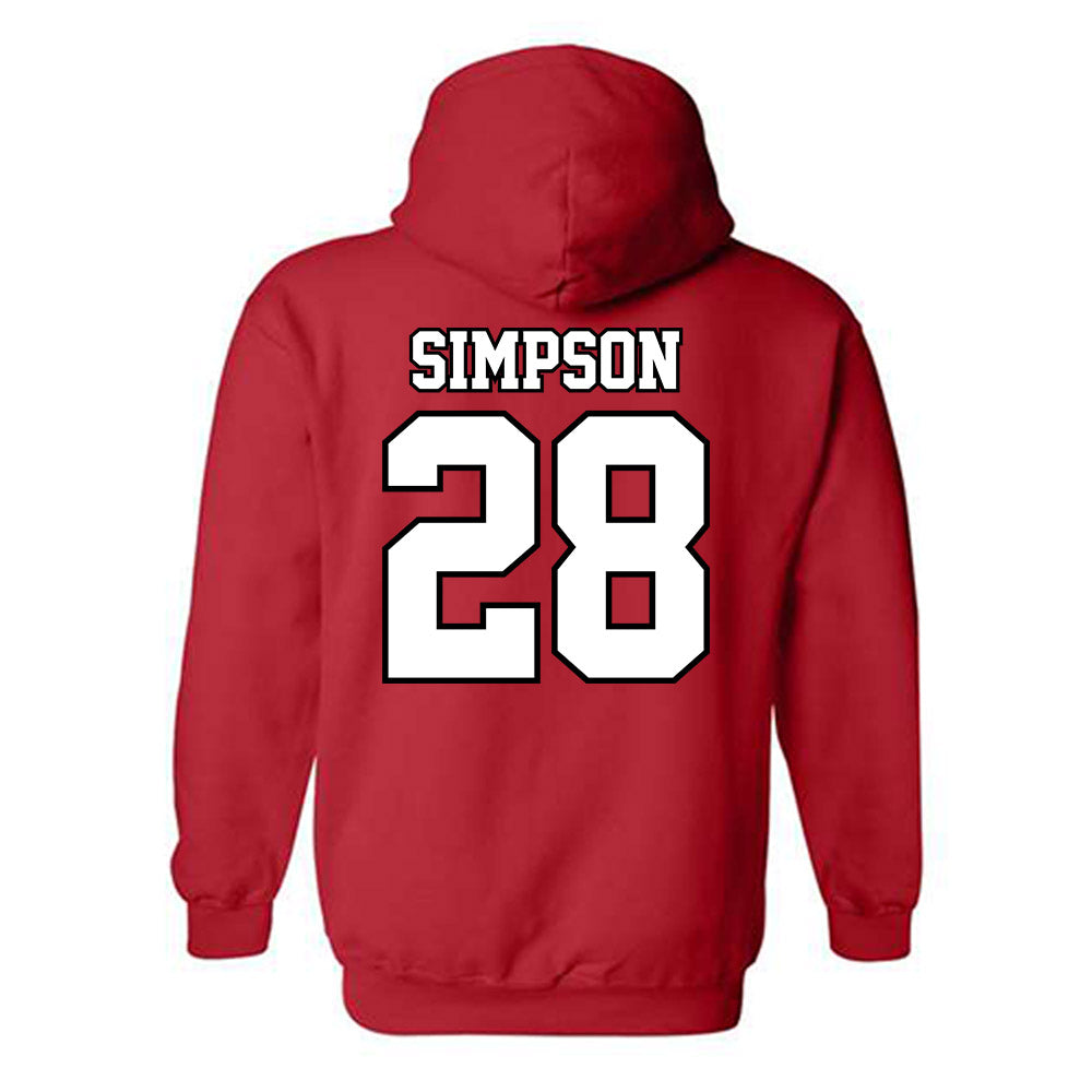 Seattle - NCAA Softball : Nicola Simpson - Classic Shersey Hooded Sweatshirt-1