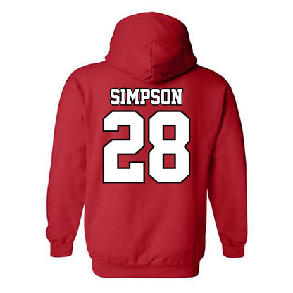 Seattle - NCAA Softball : Nicola Simpson - Classic Shersey Hooded Sweatshirt-1