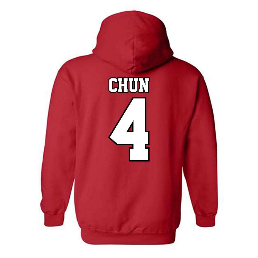 Seattle - NCAA Women's Volleyball : Alohalani Chun - Classic Shersey Hooded Sweatshirt-1