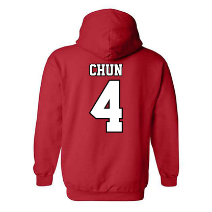 Seattle - NCAA Women's Volleyball : Alohalani Chun - Classic Shersey Hooded Sweatshirt-1