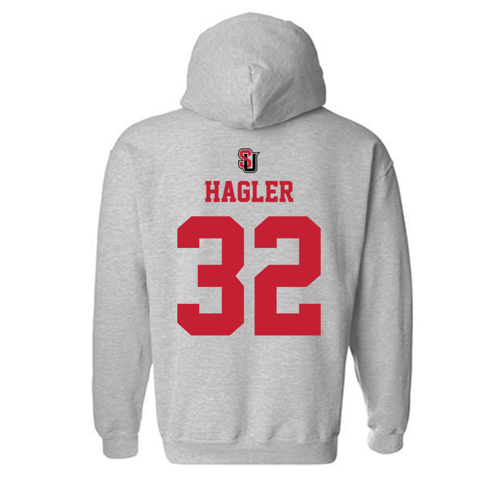 Seattle - NCAA Baseball : Micah Hagler - Classic Shersey Hooded Sweatshirt-1