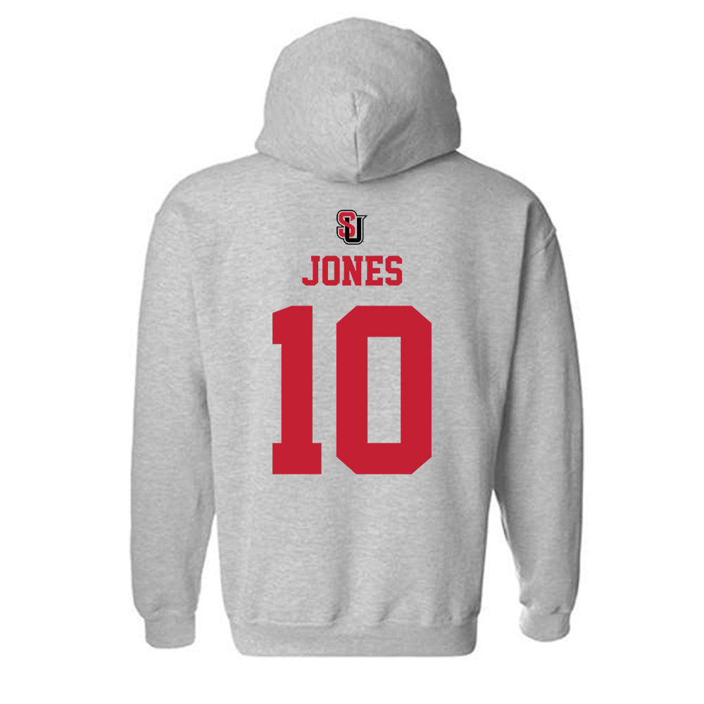 Seattle - NCAA Women's Volleyball : Grace Jones - Classic Shersey Hooded Sweatshirt-1
