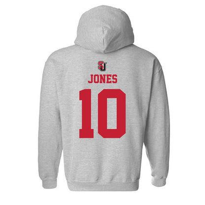 Seattle - NCAA Women's Volleyball : Grace Jones - Classic Shersey Hooded Sweatshirt-1