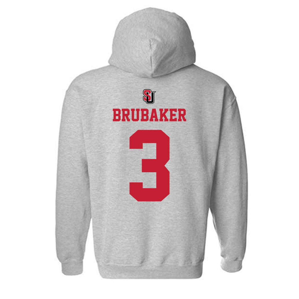 Seattle - NCAA Women's Basketball : Ella Brubaker - Classic Shersey Hooded Sweatshirt-1