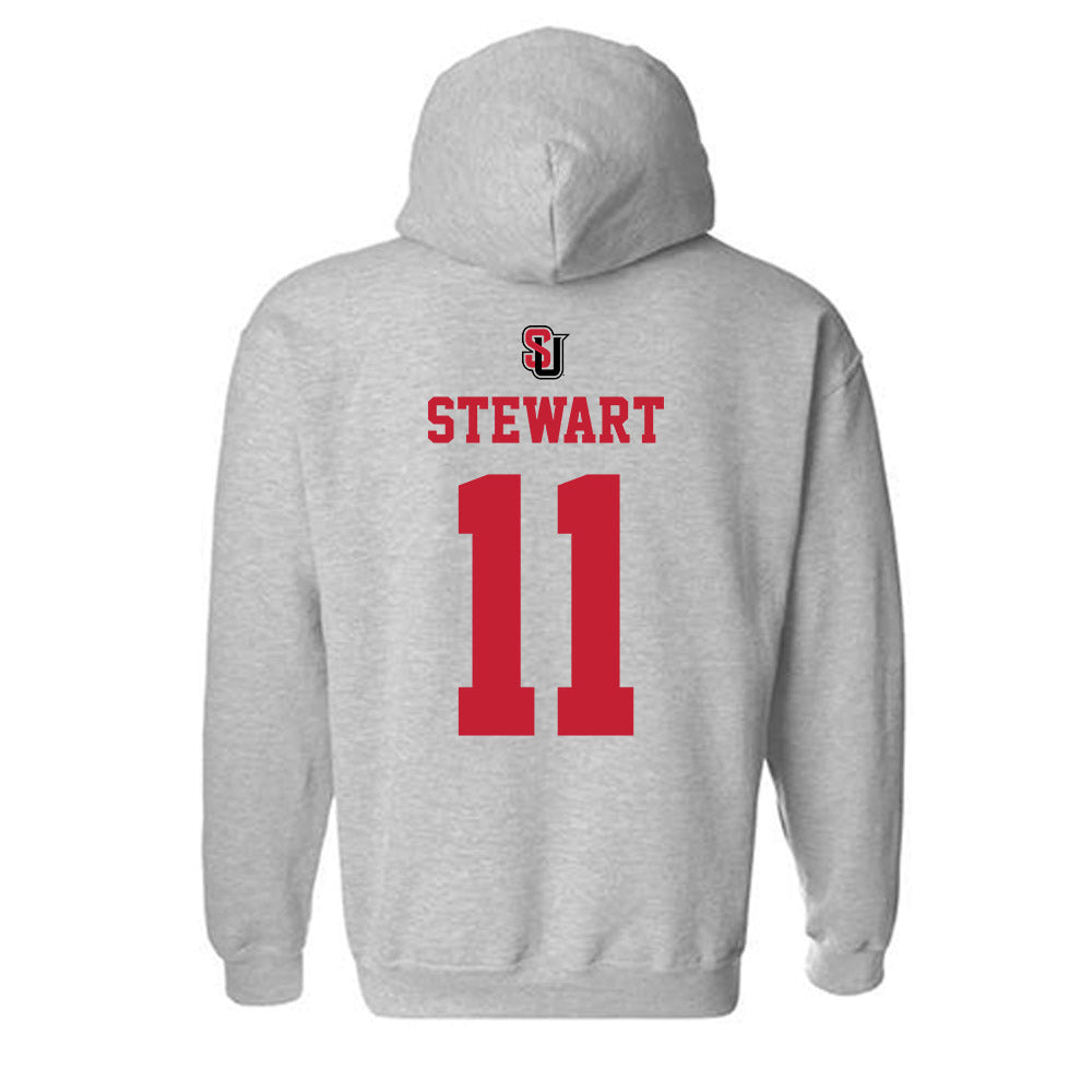 Seattle - NCAA Men's Soccer : River Stewart - Classic Shersey Hooded Sweatshirt-1