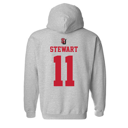 Seattle - NCAA Men's Soccer : River Stewart - Classic Shersey Hooded Sweatshirt-1