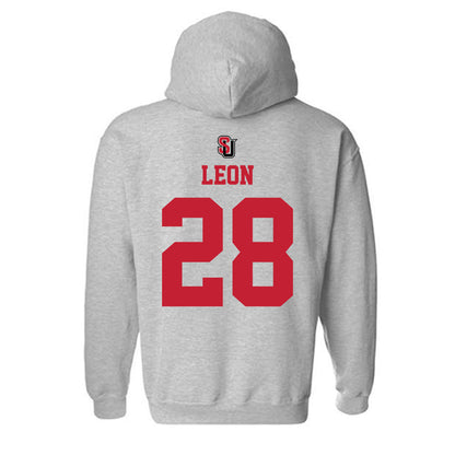 Seattle - NCAA Men's Soccer : Edgar Leon - Classic Shersey Hooded Sweatshirt-1