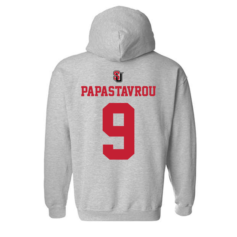 Seattle - NCAA Men's Basketball : Stratos Papastavrou - Classic Shersey Hooded Sweatshirt-1