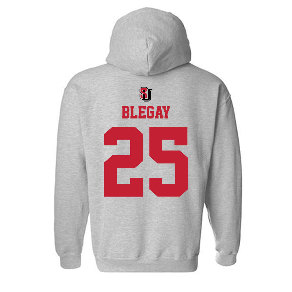 Seattle - NCAA Men's Soccer : Allen Saye Blegay - Classic Shersey Hooded Sweatshirt-1