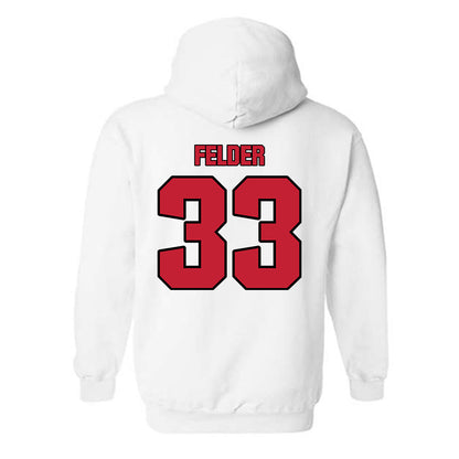 Seattle - NCAA Men's Basketball : Brock Felder - Classic Shersey Hooded Sweatshirt-1