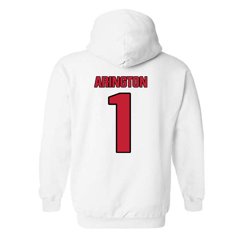 Seattle - NCAA Men's Basketball : Maleek Arington - Classic Shersey Hooded Sweatshirt-1