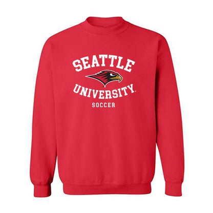 Seattle - NCAA Men's Soccer : Edgar Leon - Classic Shersey Crewneck Sweatshirt-0