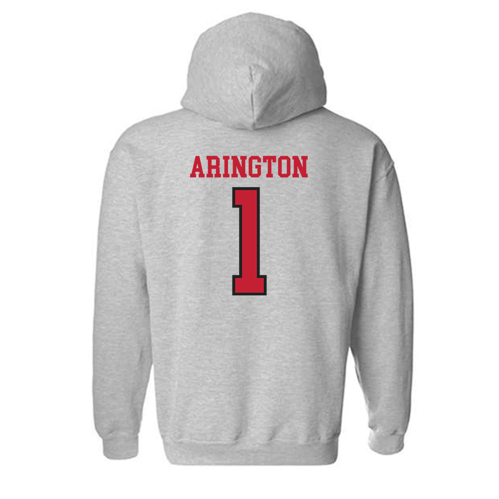 Seattle - NCAA Men's Basketball : Maleek Arington - Classic Shersey Hooded Sweatshirt-1