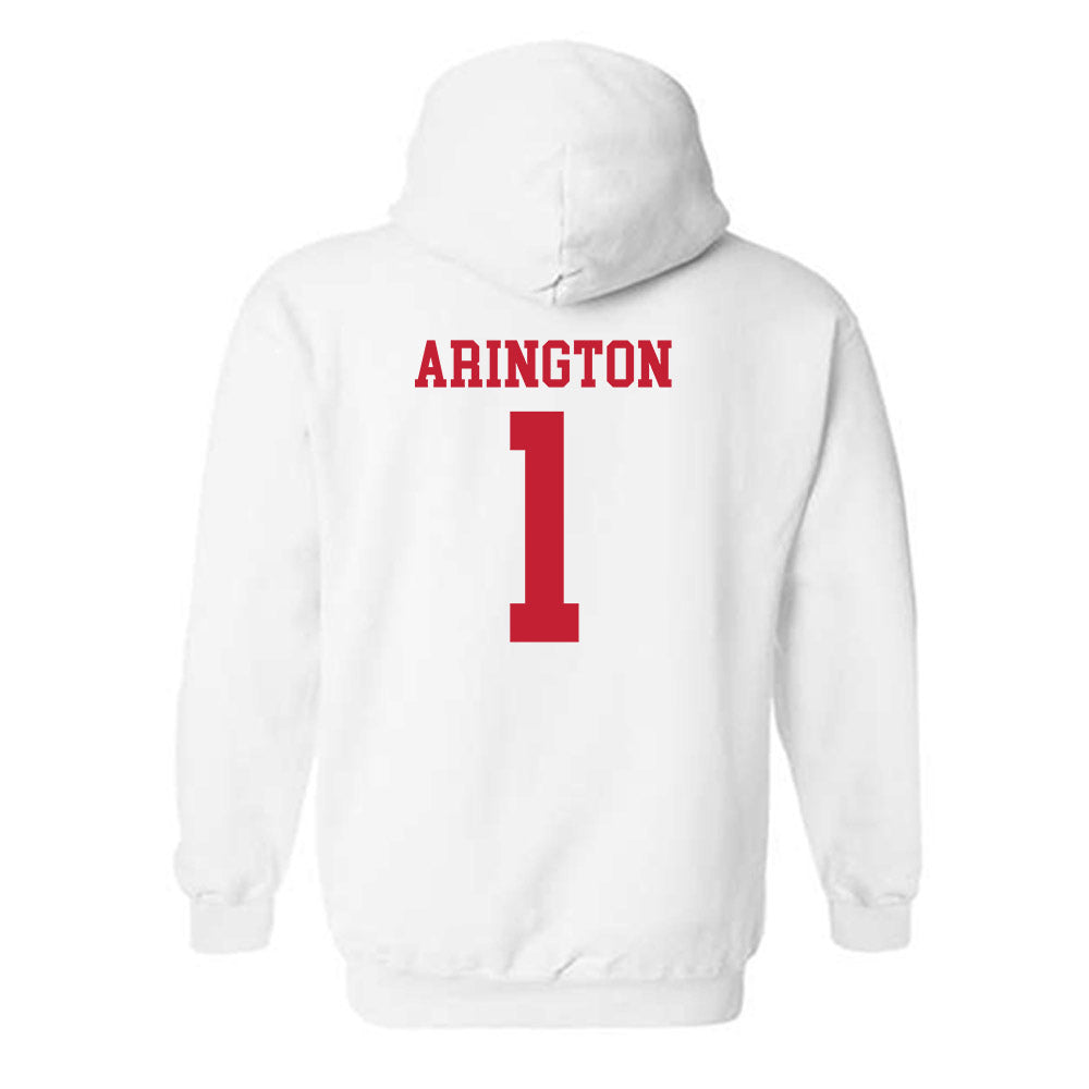 Seattle - NCAA Men's Basketball : Maleek Arington - Classic Shersey Hooded Sweatshirt-1