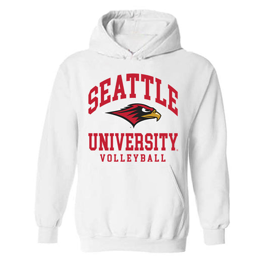 Seattle - NCAA Women's Volleyball : Adee Butler - Classic Shersey Hooded Sweatshirt-0