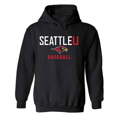 Seattle - NCAA Baseball : Michael Tsoukalas - Classic Shersey Hooded Sweatshirt-0