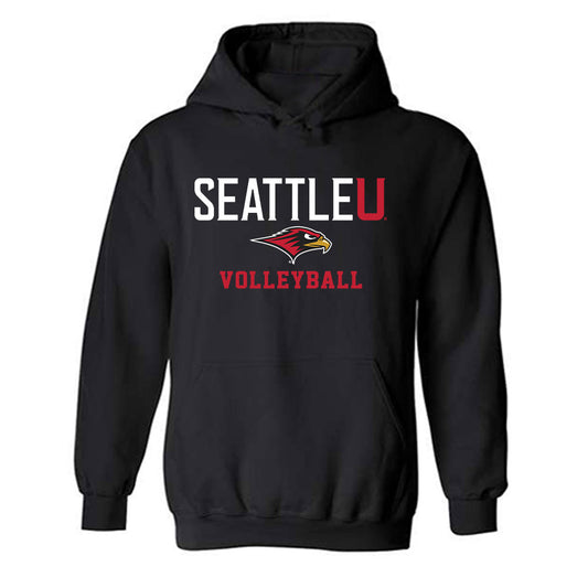 Seattle - NCAA Women's Volleyball : Teagan Melton - Classic Shersey Hooded Sweatshirt-0
