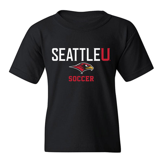 Seattle - NCAA Men's Soccer : Edgar Leon - Classic Shersey Youth T-Shirt-0