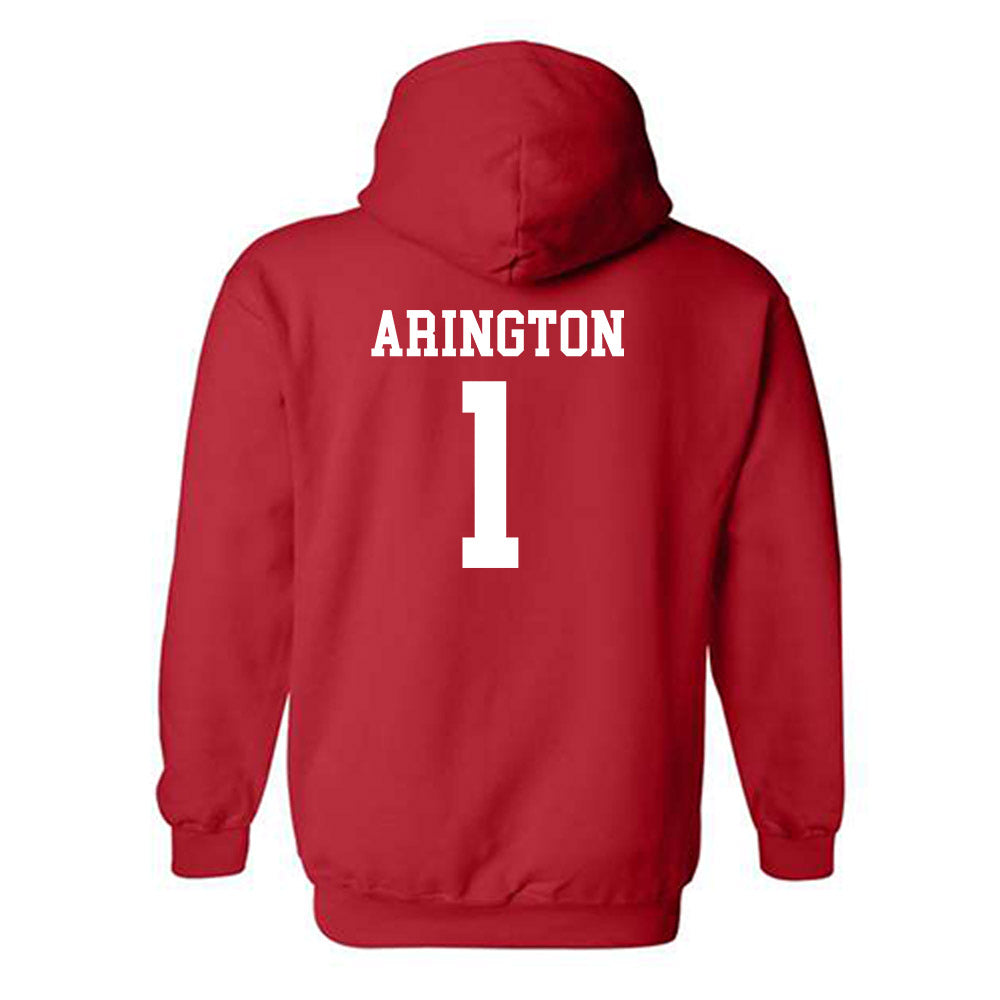 Seattle - NCAA Men's Basketball : Maleek Arington - Classic Shersey Hooded Sweatshirt-1
