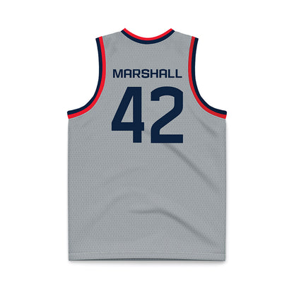 UConn - Mens Basketball Legends : Donyell Marshall - Grey Basketball Jersey