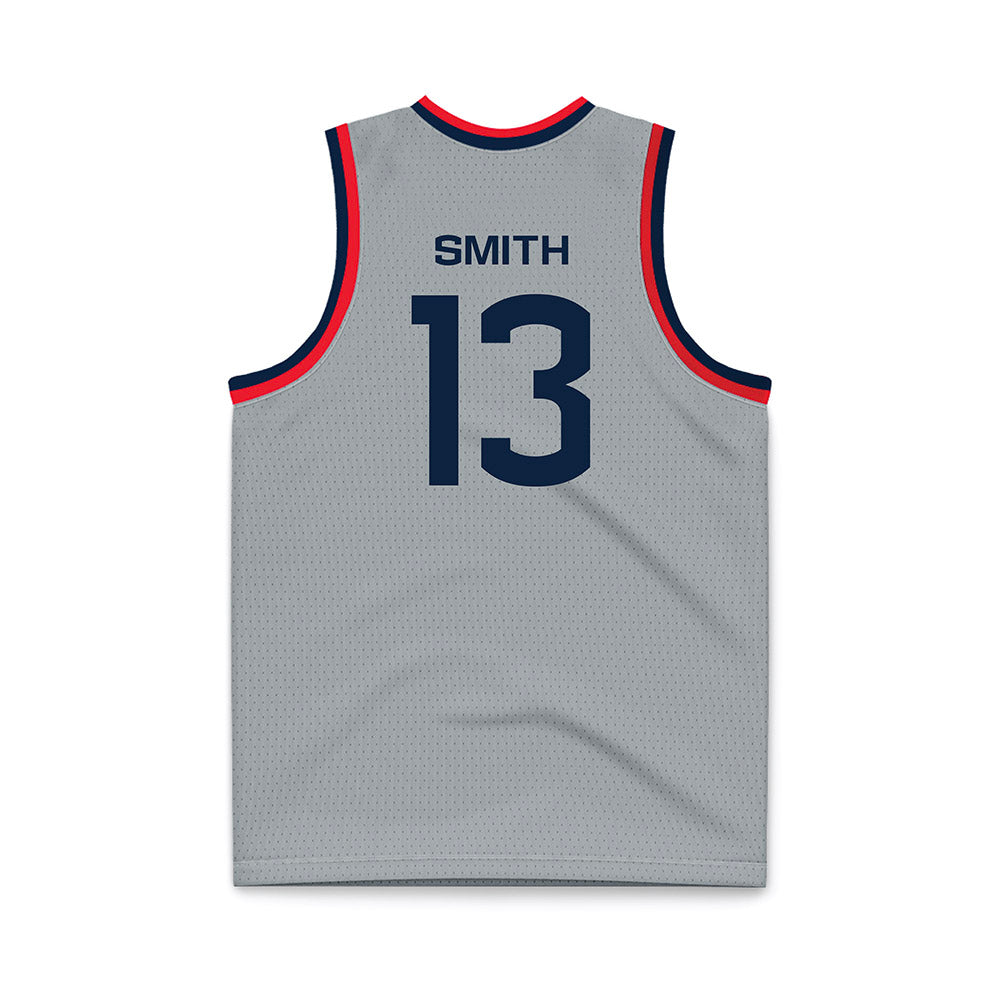 UConn - Mens Basketball Legends : Chris Smith - Grey Basketball Jersey