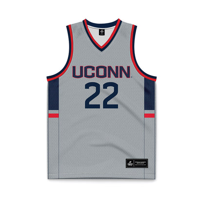 UConn - Mens Basketball Legends : Rod Sellers - Grey Basketball Jersey