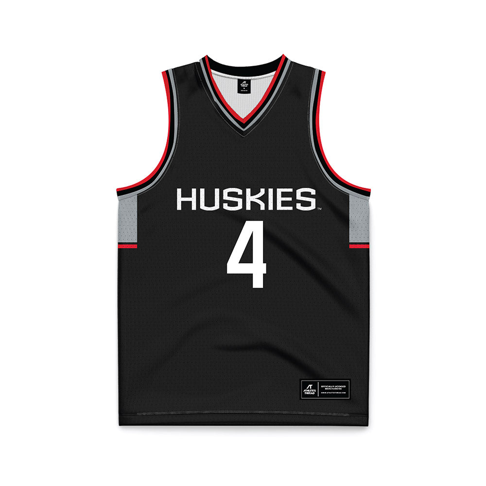 UConn - Men's Basketball Legends : Ben Gordon - Black Basketball Jersey-0