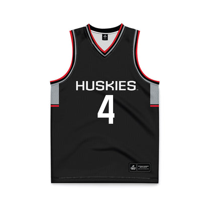 UConn - Men's Basketball Legends : Ben Gordon - Black Basketball Jersey-0