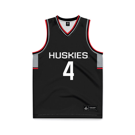 UConn - Men's Basketball Legends : Ben Gordon - Black Basketball Jersey-0