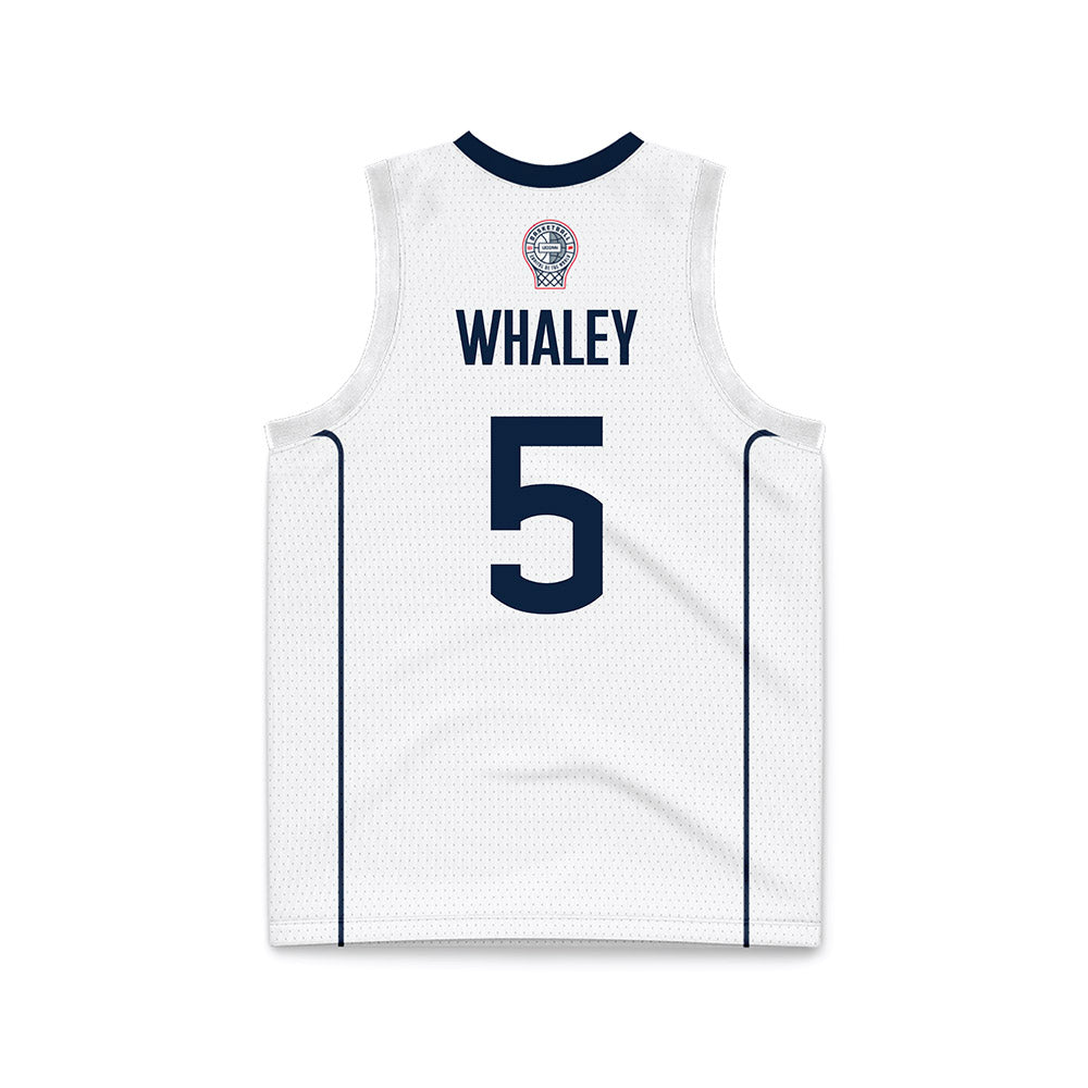 UConn - Men's Basketball Legends : Isaiah Whaley - White Basketball Jersey