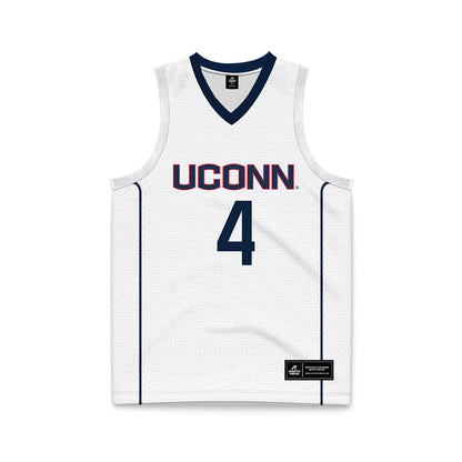 UConn - Men's Basketball Legends : Ben Gordon - White Basketball Jersey-0