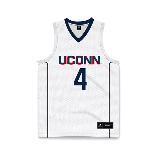 UConn - Men's Basketball Legends : Ben Gordon - White Basketball Jersey-0