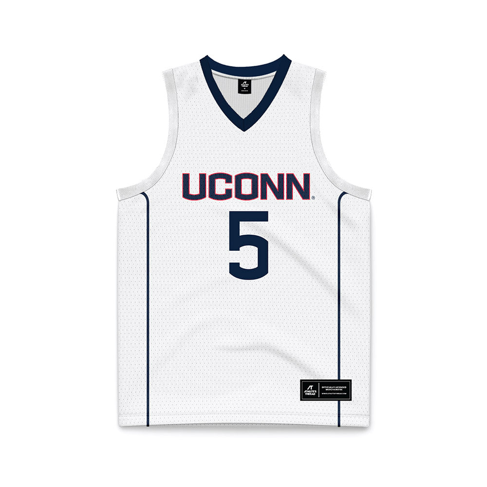 UConn - Men's Basketball Legends : Isaiah Whaley - White Basketball Jersey