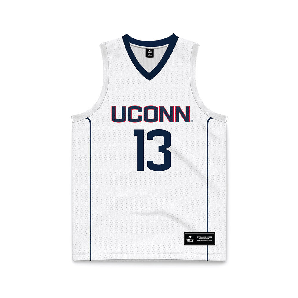 UConn - Men's Basketball Legends : Chris Smith - White Basketball Jersey