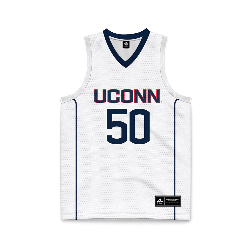 UConn - Men's Basketball Legends : Emeka Okafor - White Basketball Jersey