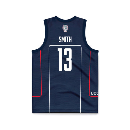 UConn - Men's Basketball Legends : Chris Smith - Navy Basketball Jersey