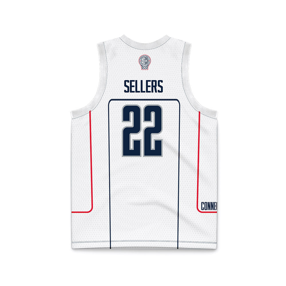 UConn - Mens Basketball Legends : Rod Sellers - Grey Basketball Jersey