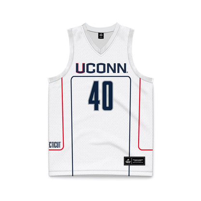 UConn - Mens Basketball Legends : Nadav Henefeld - Grey Basketball Jersey