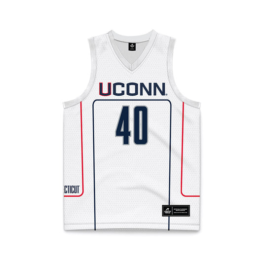 UConn - Mens Basketball Legends : Nadav Henefeld - Grey Basketball Jersey