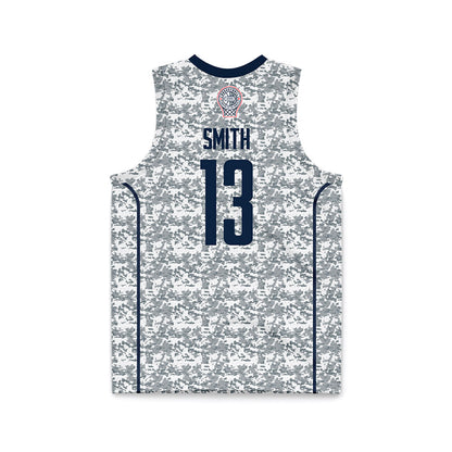 UConn - Mens Basketball Legends : Chris Smith - White Camo Basketball Jersey