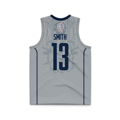 UConn - Mens Basketball Legends : Chris Smith - Grey Basketball Jersey