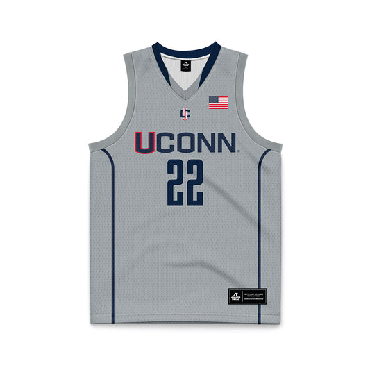 UConn - Mens Basketball Legends : Rod Sellers - Grey Basketball Jersey