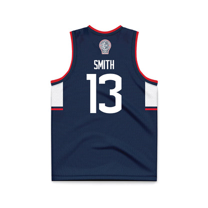 UConn - Mens Basketball Legends : Chris Smith - Navy Basketball Jersey