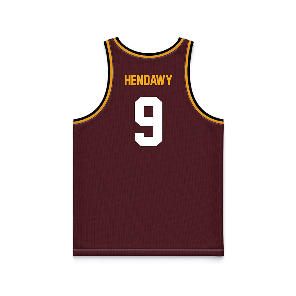 Loyola - NCAA Men's Basketball : Saifaddin Hendawy - Red Basketball Jersey