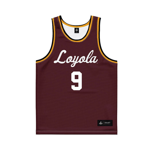 Loyola - NCAA Men's Basketball : Saifaddin Hendawy - Red Basketball Jersey