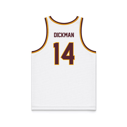 Loyola - NCAA Women's Basketball : Nevaeh Dickman - White Basketball Jersey-1