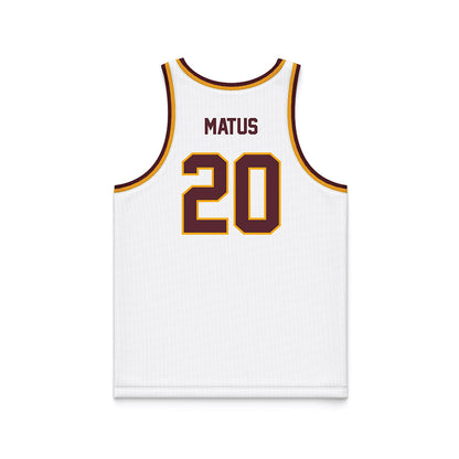 Loyola - NCAA Women's Basketball : Daniella Matus - White Basketball Jersey-1