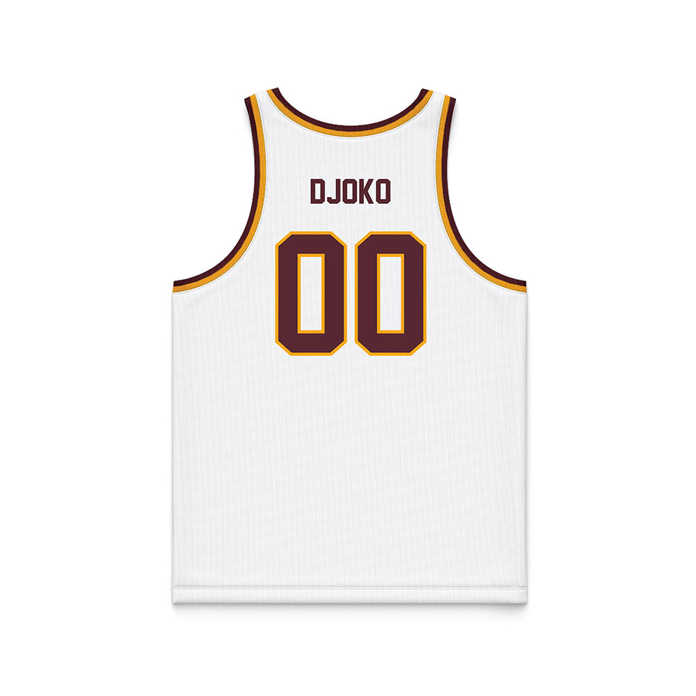 Loyola - NCAA Women's Basketball : Clara Djoko - White Basketball Jersey-1
